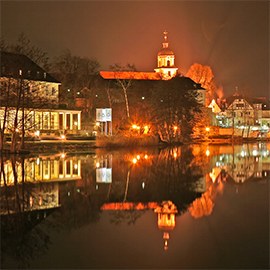 Burgsee in Bad Salzungen