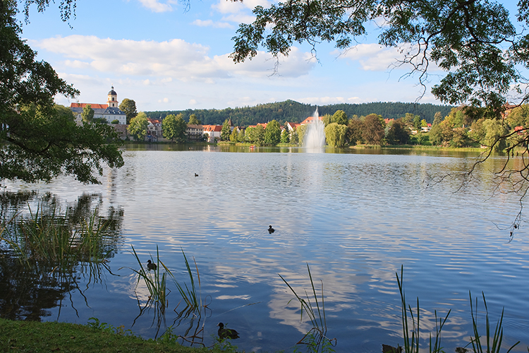 Burgsee in Bad Salzungen